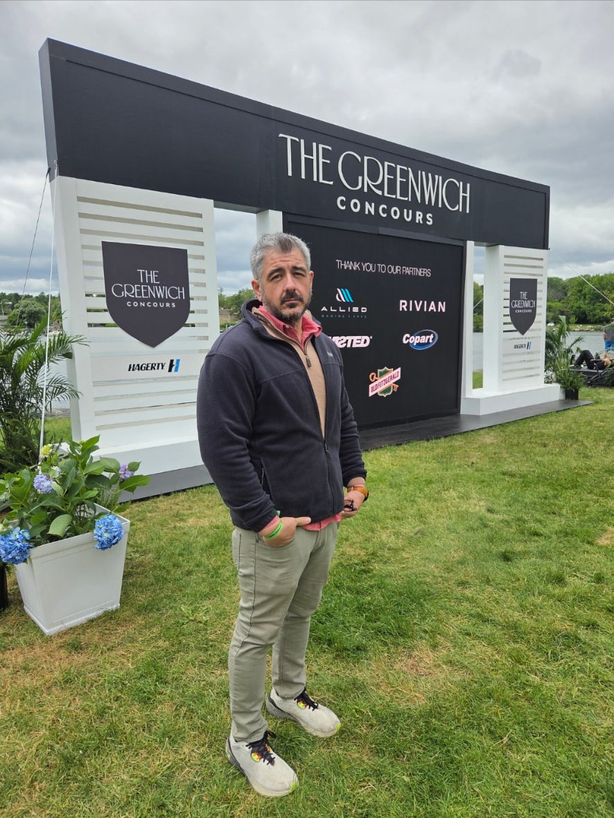 Biosphere team member at The Greenwich Concours